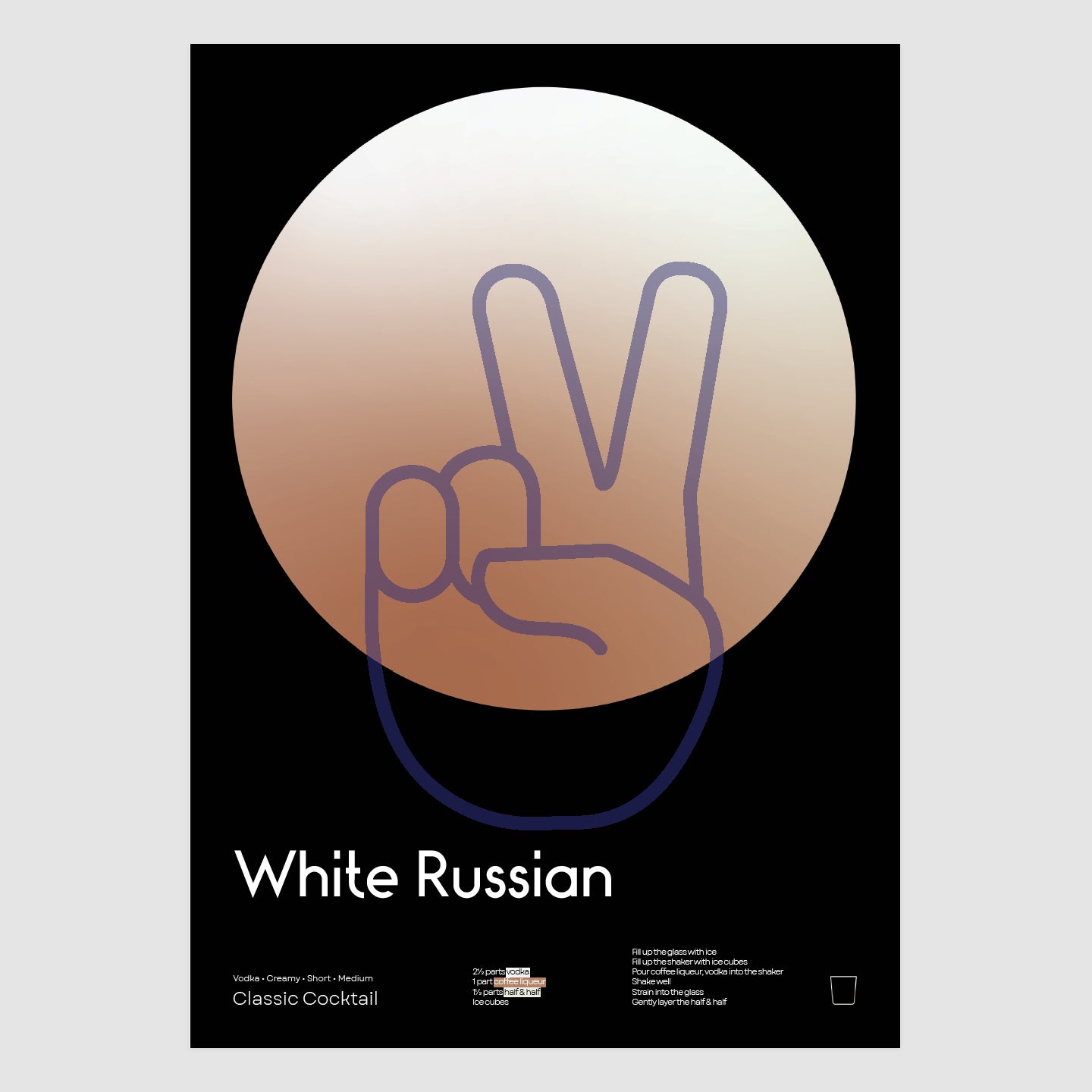 White Russian – Cocktail Mix