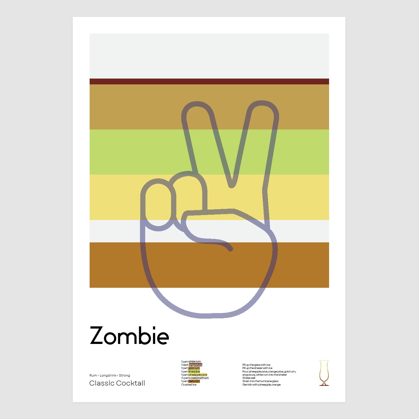 Zombie - Cocktail Parts